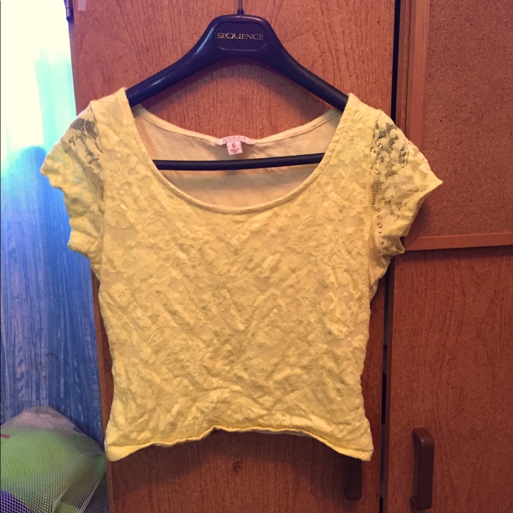 Guess Lace Crop Top